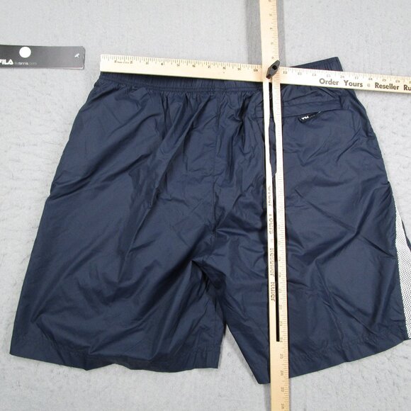 FILA Shorts Men Large Navy Blue Athletic Lined Lightweight Tennis Pickleball Gym - Picture 6 of 9